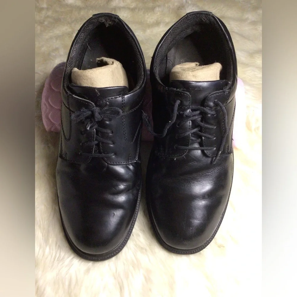 DEER STAGS BLACK DRESS SHOES